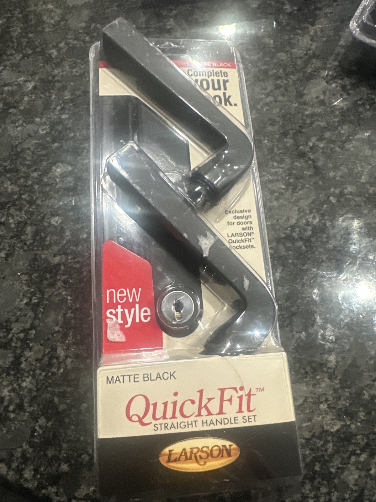Larson 20298953 Lever Set - Matte Black “FREESHIP ⭐️ New “open Box” gallery