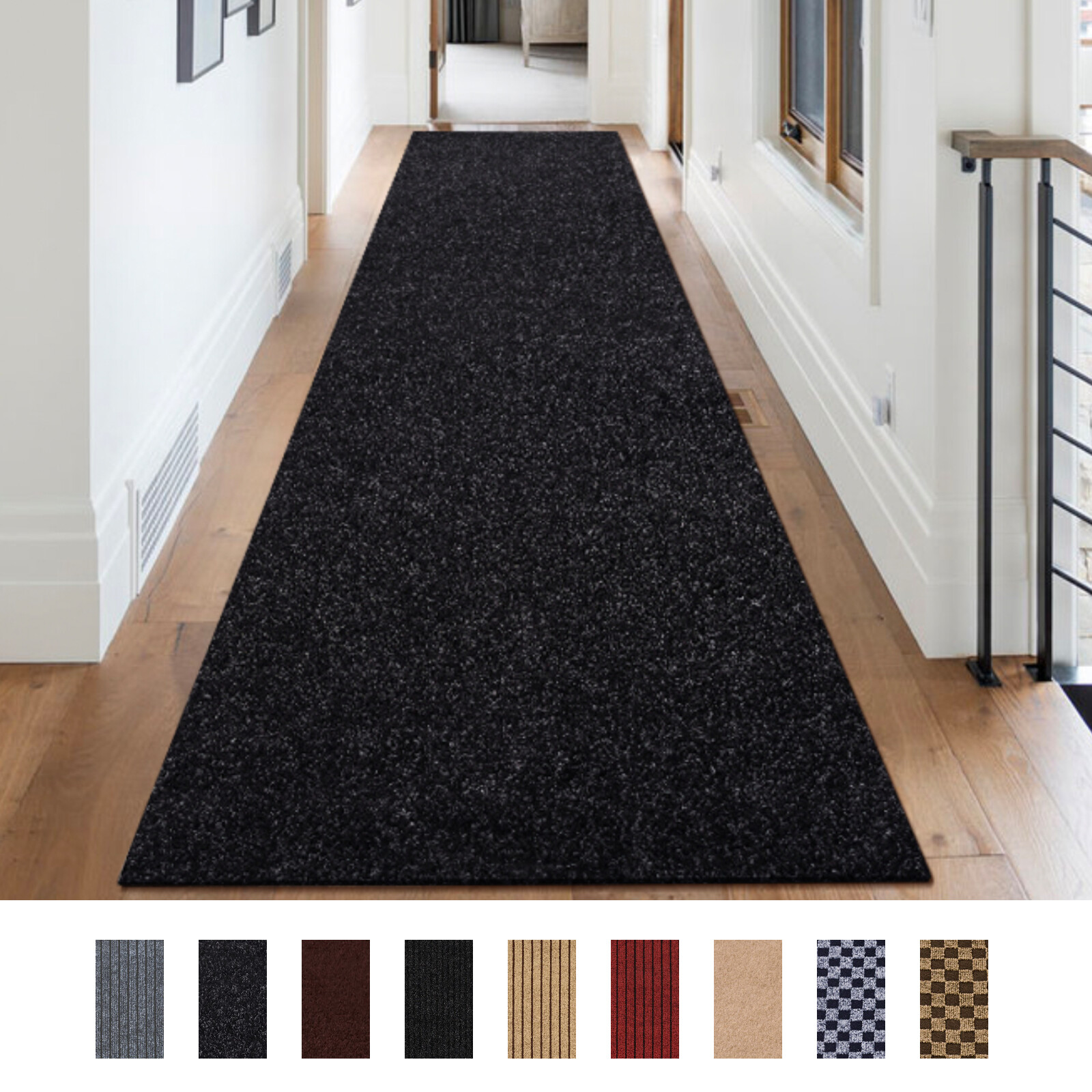 Runner Rugs 2x6, 2x12, ft Hallway Non Slip Area Rug Kitchen Entryway Mat Carpet gallery