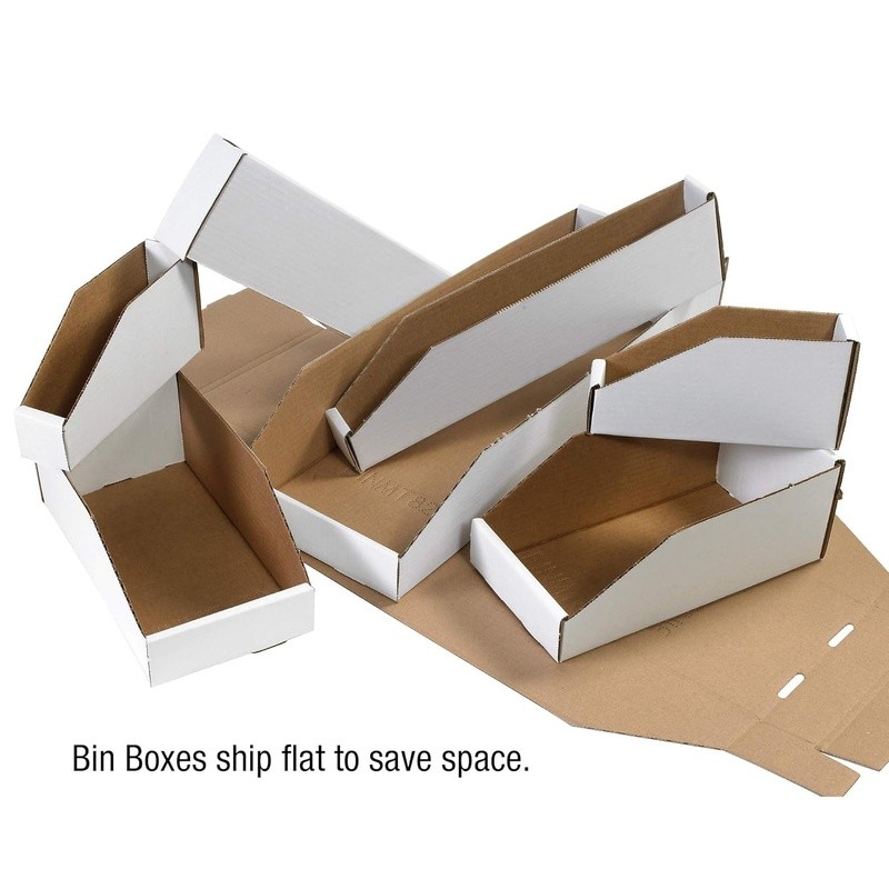Durable Corrugated Storage Box Flat Packed Easy Assembly Label Friendly New gallery