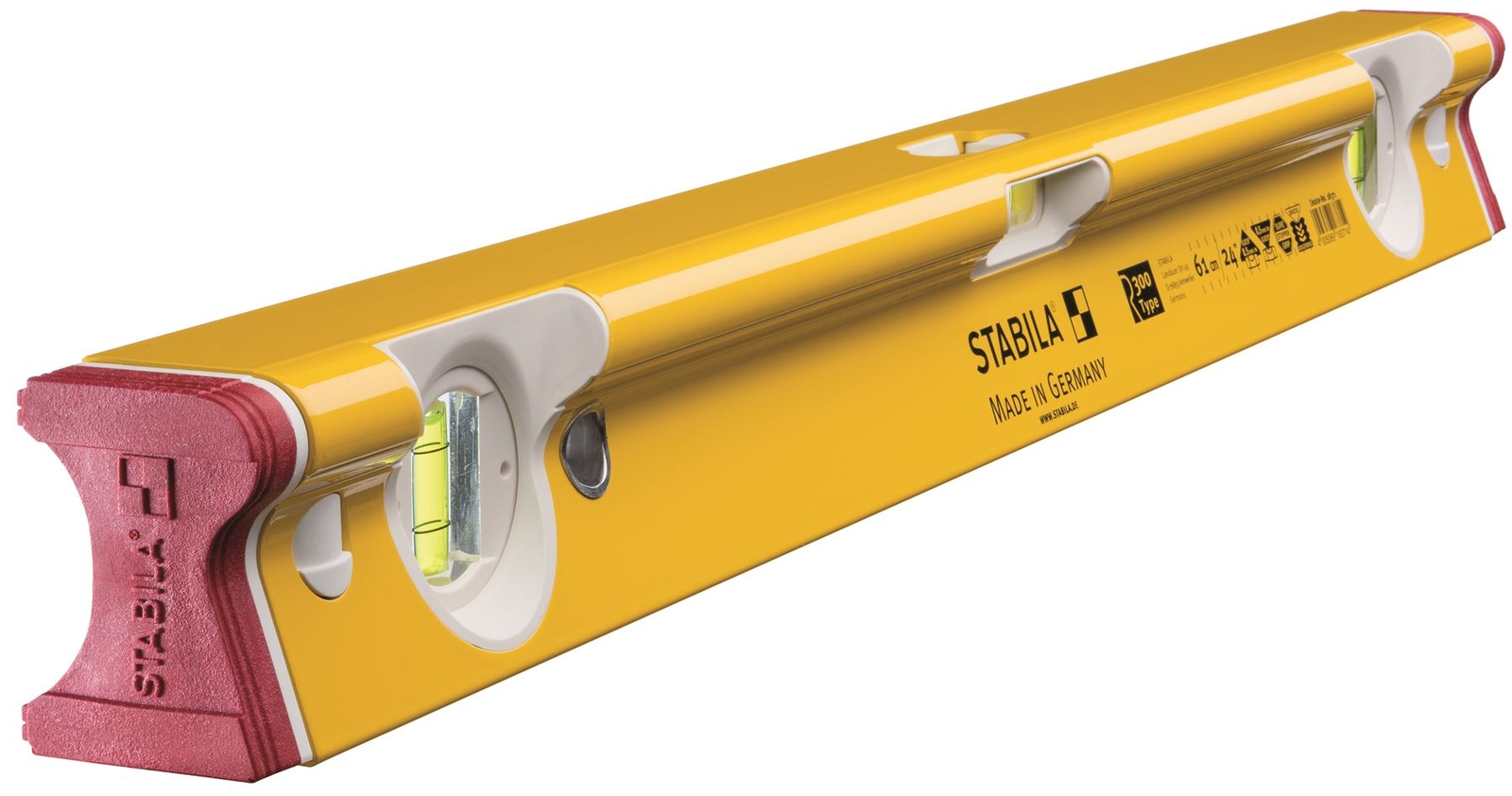 STABILA R-Type 24In 61cm Level 3 vials R Profile Sprite Level 18371 gallery