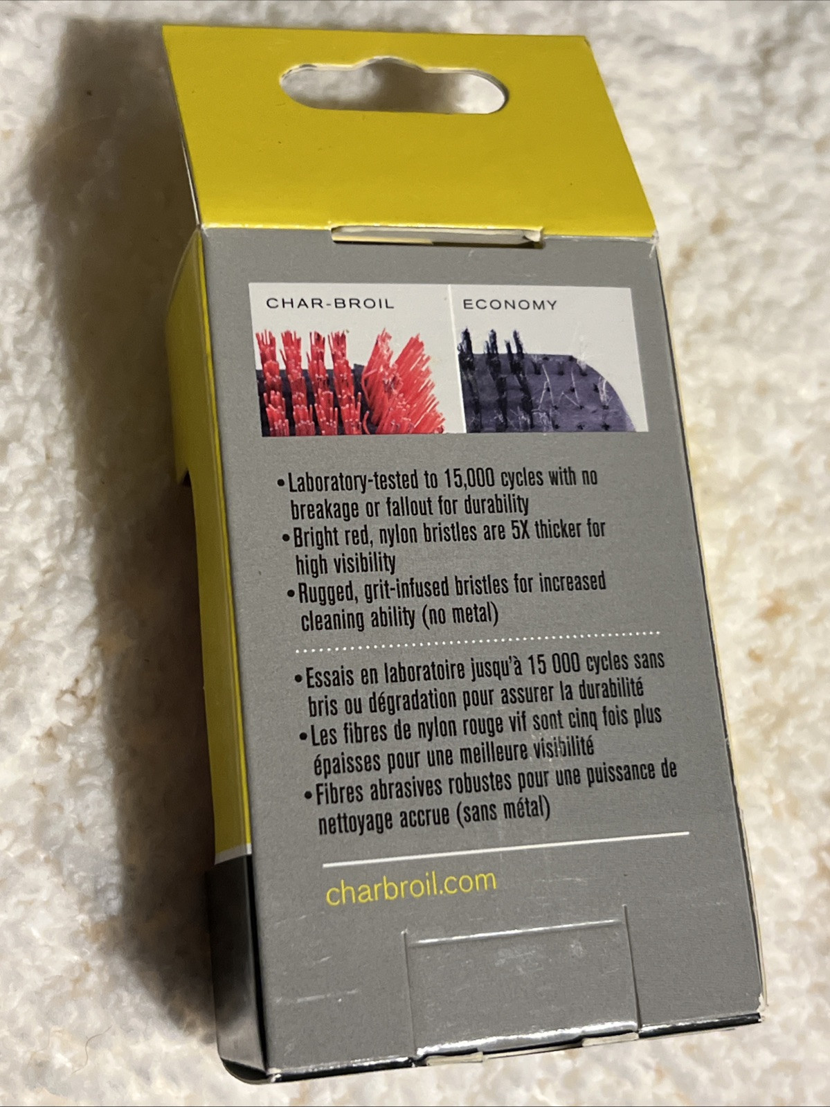 🔥 Char-broil Cool-Clean Replacement Head Red Bristles #6895 gallery