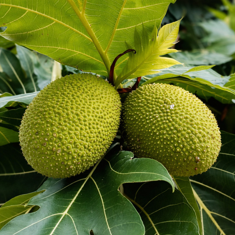 Breadfruit Tree (Artocarpus camansi) – Live Tropical Fruit Tree – USDA Certified gallery