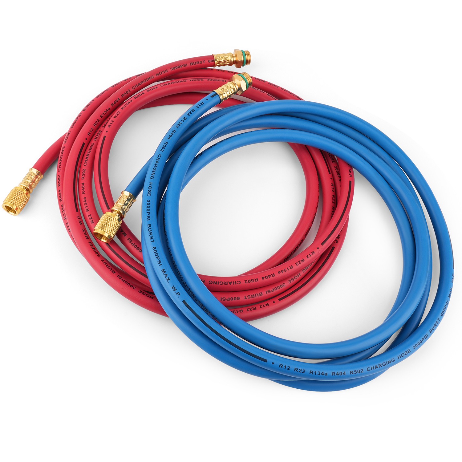 9 Ft R134a Enviro-Guard Charging Hose Kit 34722 For Robinair 34788, 34288 gallery