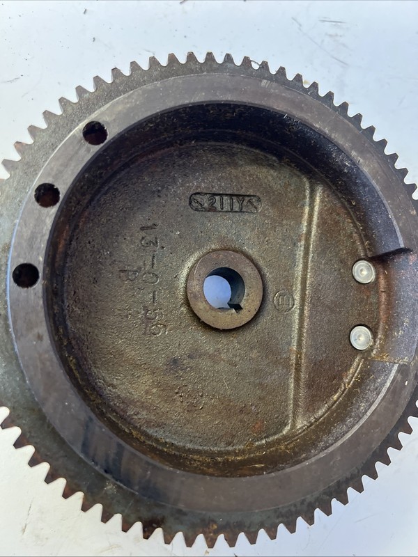 Tecumseh 5HP Engine Flywheel H50 13-0-56 Used Genuine Working gallery