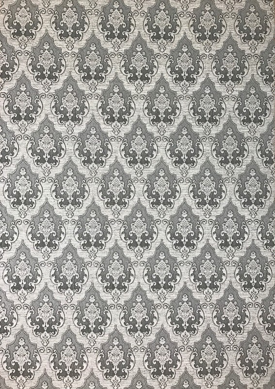 Wallpaper Victorian damask pattern wall coverings textured rolls gray damask 3D gallery