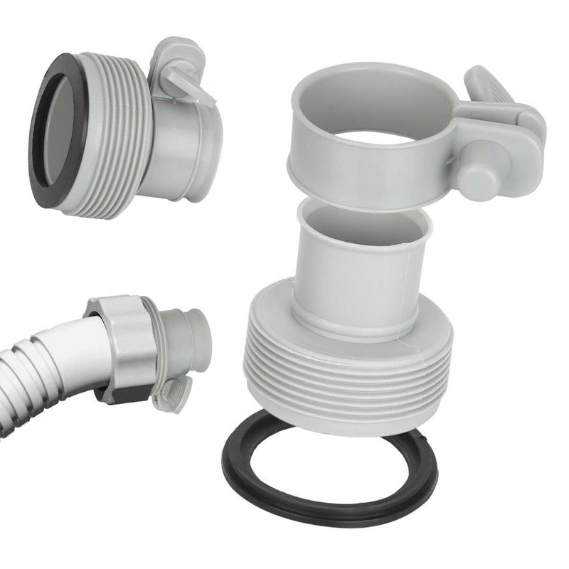2 PCS For Replacement Intex Hose Adapter Pool Filter Pump Conversion Fitting NEW gallery