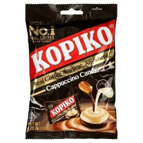 Kopiko Coffee & Cappuccino Candy Variety Pack Hard Coffee Candy (Pack of 8) gallery