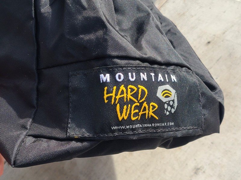 Mountain Hardwear Draw String Stuff Sack Bag for Down Jacket Parka Black 3