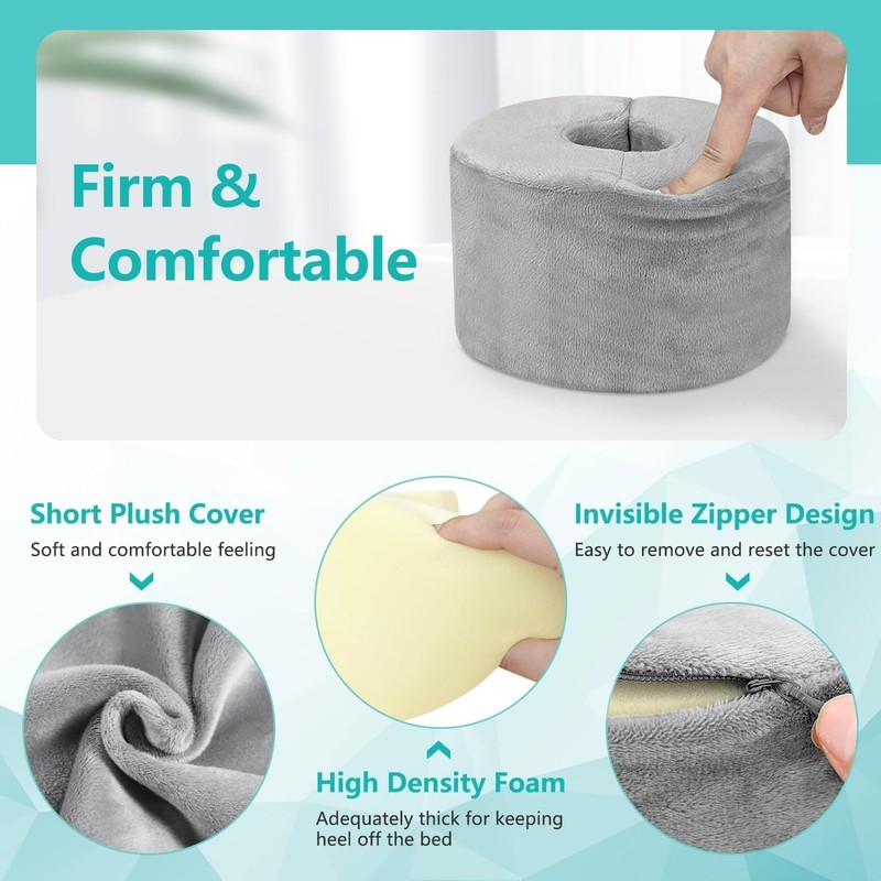 Foot Elevation Pillow: Lightweight Ankle Support for Surgery Recovery, Small gallery