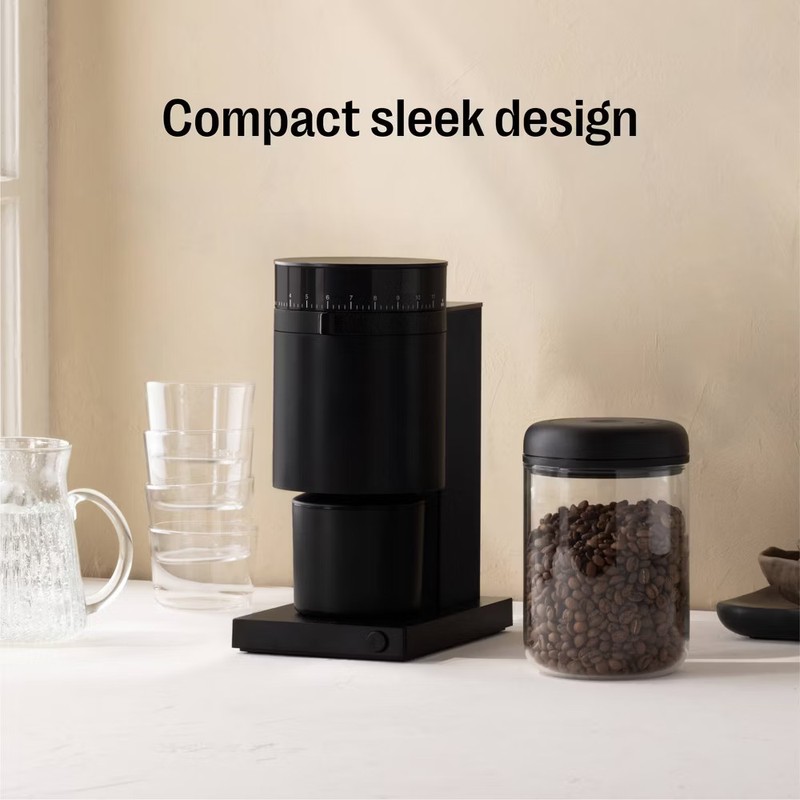 Fellow Opus Conical Burr Grinder Matte Black: Electric Coffee Grinder, gallery