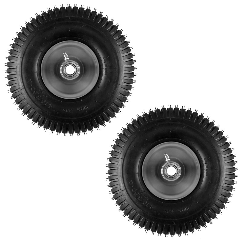 Front Wheel Rim & Tire for Snapper Rear Engine Riding Mower 4.10/3.50 - 4 gallery