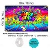Happy Birthday Party Banner Polyester 43 * 70.86inches large happy birthday ... gallery