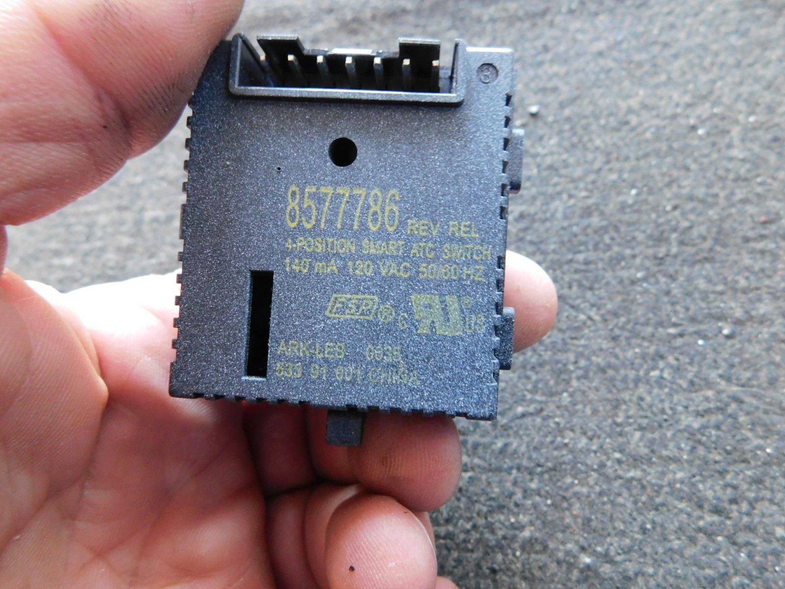 Whirlpool Washer Switch Part # 8577786 gallery
