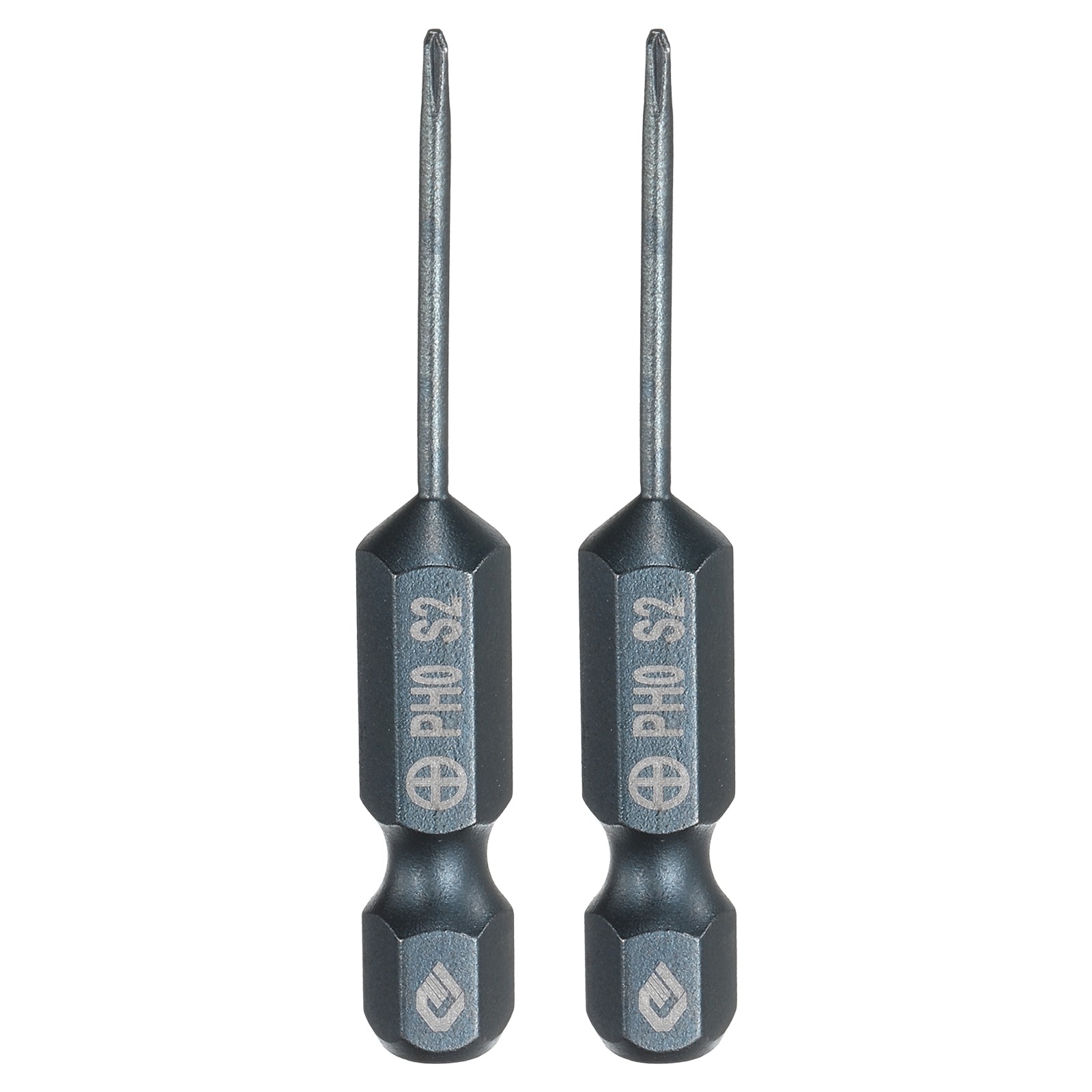 2pcs PH0 Screwdriver Tip 1/4" 5cm Magnetic Steel Rod S2 for [Brand] gallery