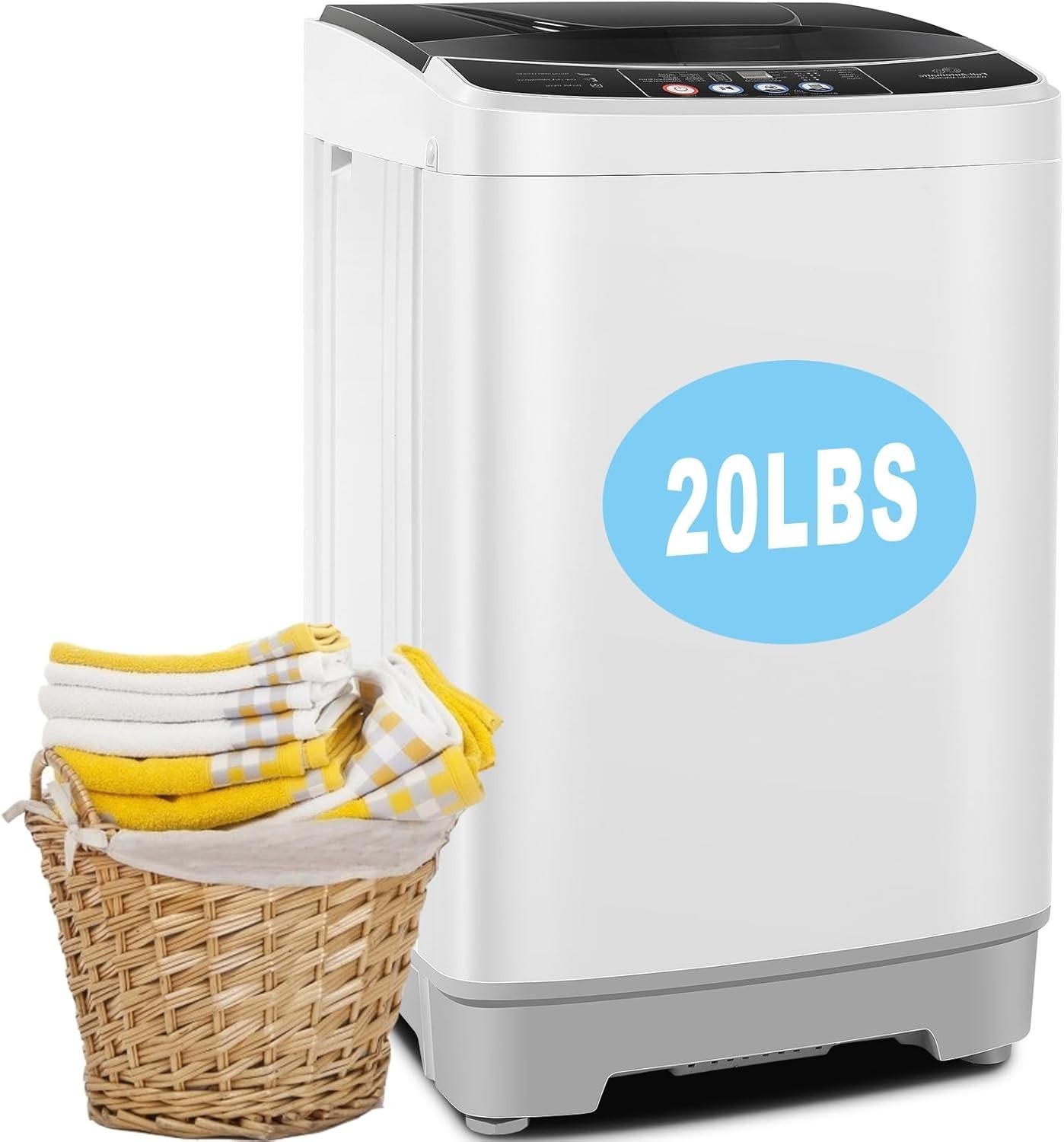 20Lbs Portable Washing Machine Portable Washer, 2.8 Cu.Ft Washer and Dryer Comb gallery