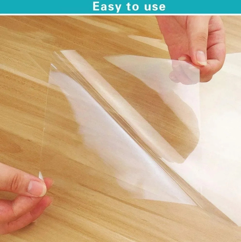 1pc Oil-Proof Kitchen Wall Protector Sticker–Waterproof, Heat-Resistant PET Film gallery