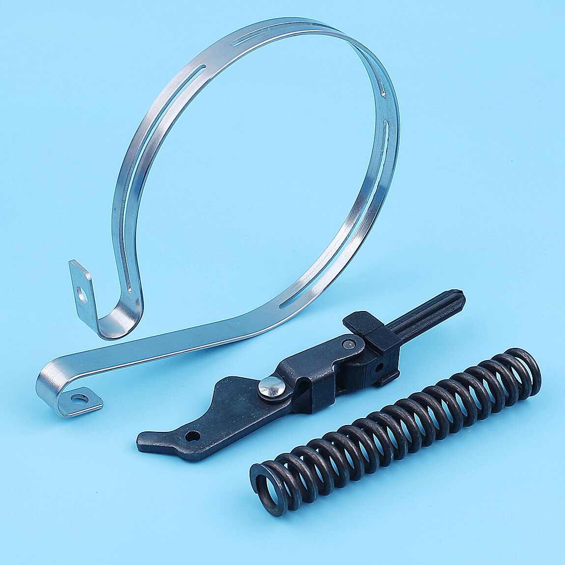 Chain Brake Band Spring Knee Joint Assembly For Husqvarna 36 41 136 137 141 142 gallery