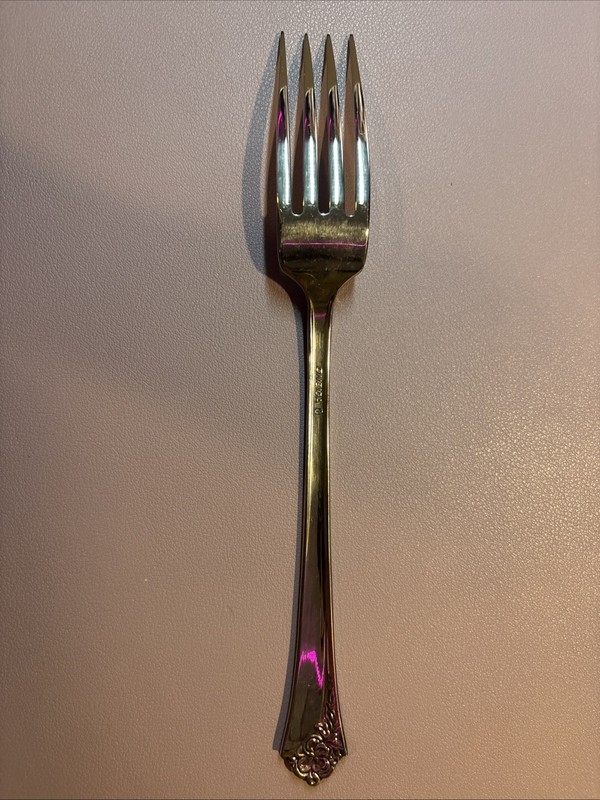 Oneida Damask Rose 5 Pc Place Setting Stainless Flatware, Free Shipping gallery
