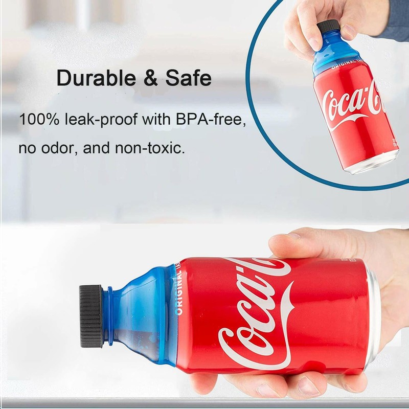 6 Pcs Washable Reusable Drinks Can Convert Bottles Caps Soda Savers Keeper Tool gallery