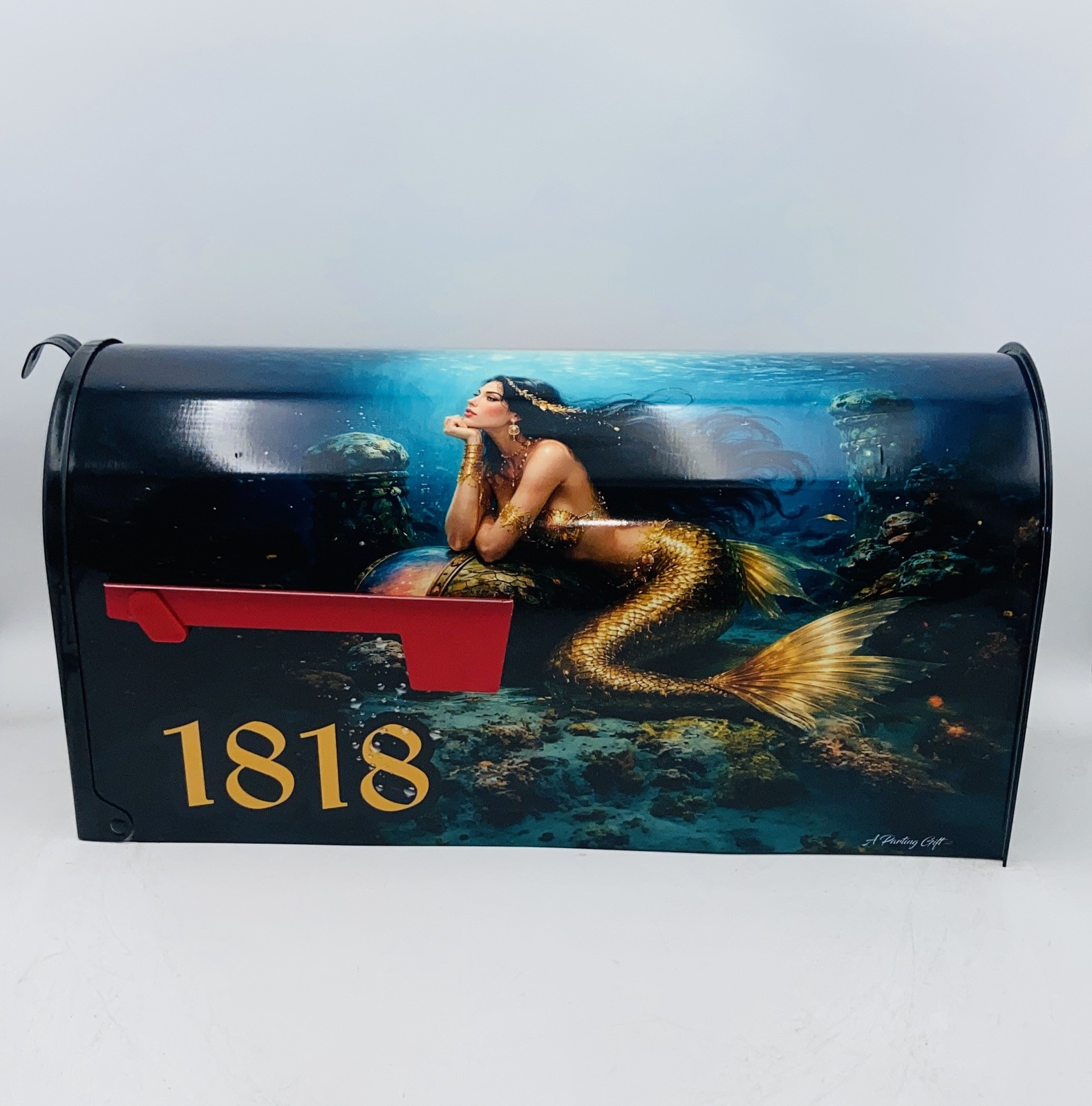 Mermaid Custom Mailbox: Beach house Decoration gallery