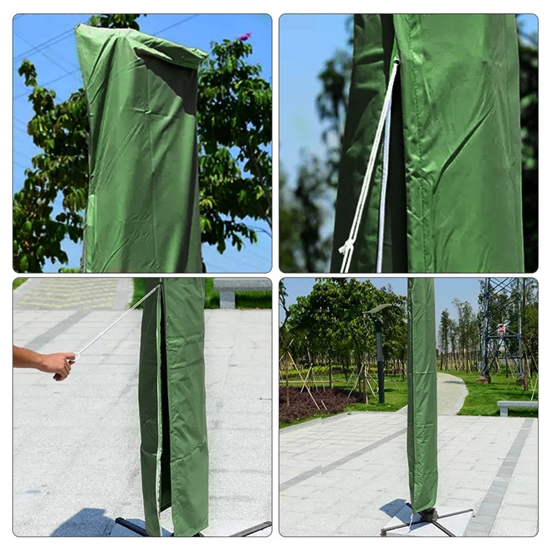 Patio Outdoor Umbrella Protective Canopy Parasol Cover fit 6' 8' 9' 11'FT Market gallery