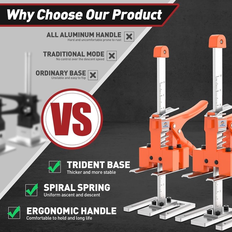 Multi-Function 2 Pack Labor Saving Arm Jack - Ideal for Heavy Lifting Projects gallery