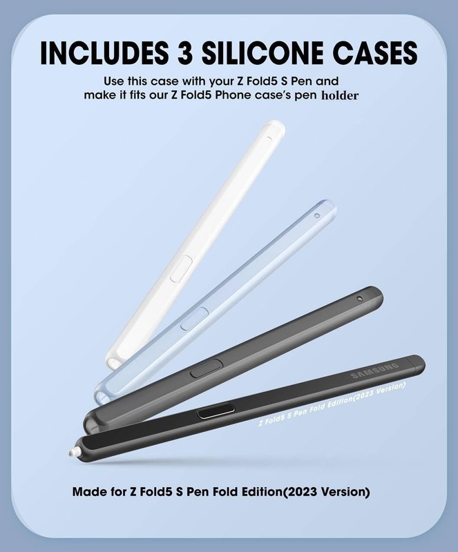 For Galaxy Z Fold 5 5G, SUPCASE Unicorn Beetle Dual Layer Case Pen Holder Cover gallery