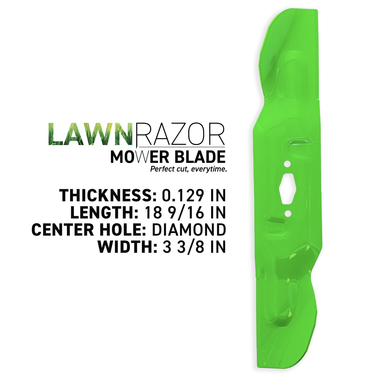 LawnRAZOR Blade for Cub Cadet MTD XT1-GT54 742P05086 742-05086 High Lift 3 Pack gallery
