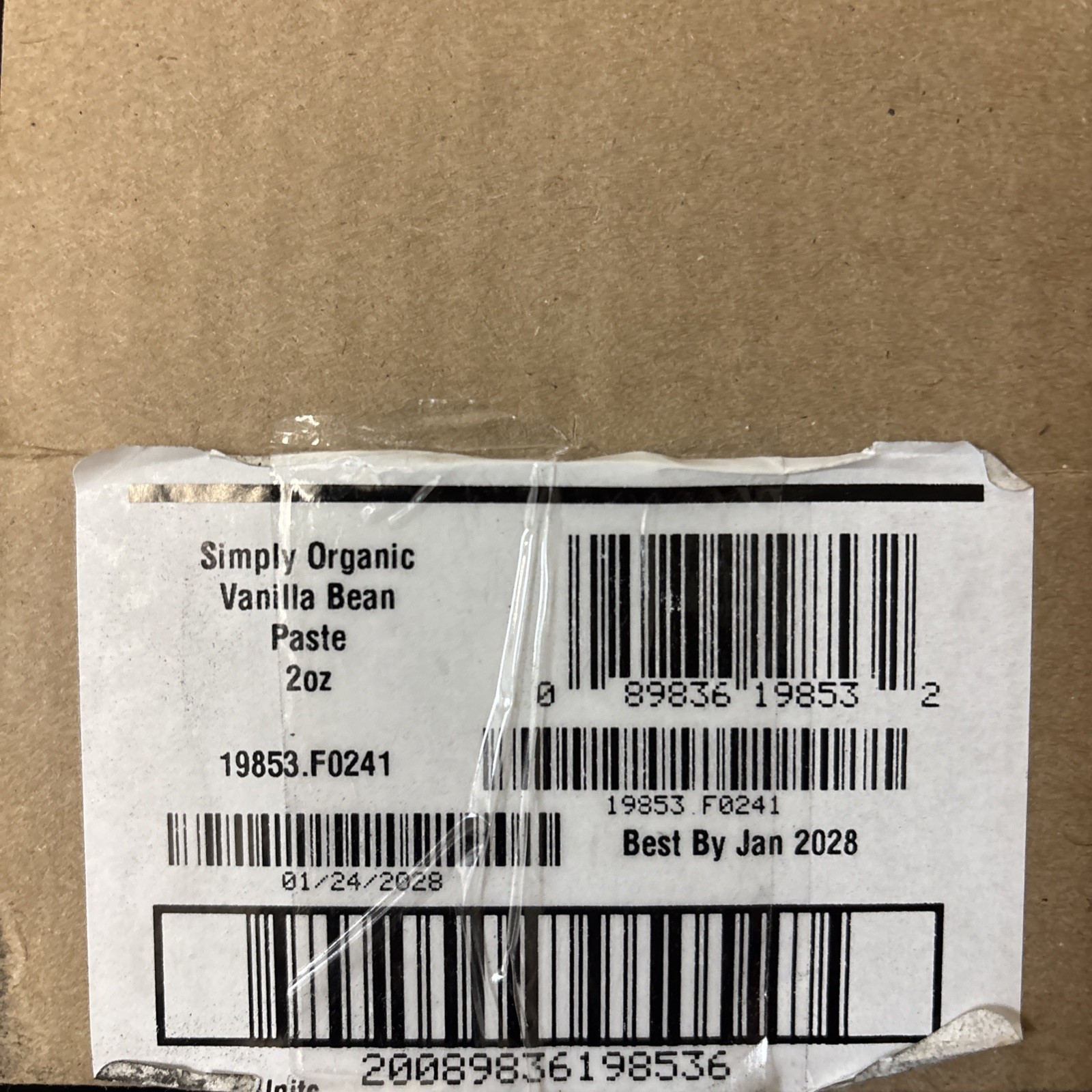 6-Pack Simply Organic Madagascar Vanilla Bean Paste 2 Oz Ea BB 01/2028 gallery