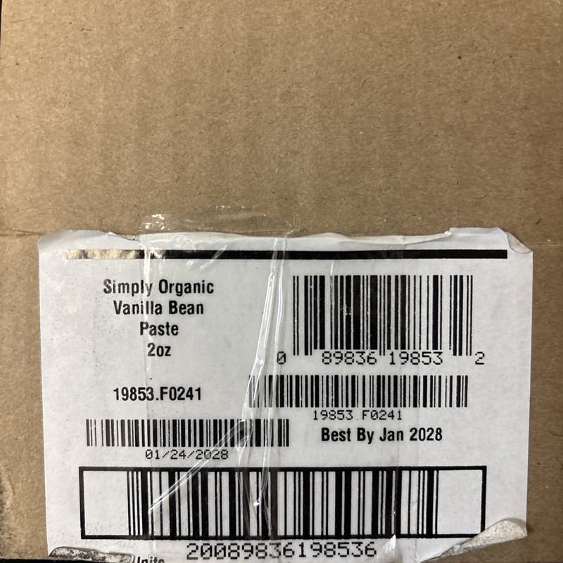 6-Pack Simply Organic Madagascar Vanilla Bean Paste 2 Oz Ea BB 01/2028 gallery