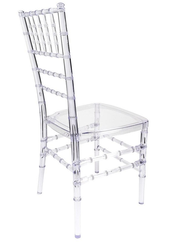 Clear Resin “Pro-Clear™” Unassembled Chiavari Chair, 4 Chair Bundle by Chivari gallery
