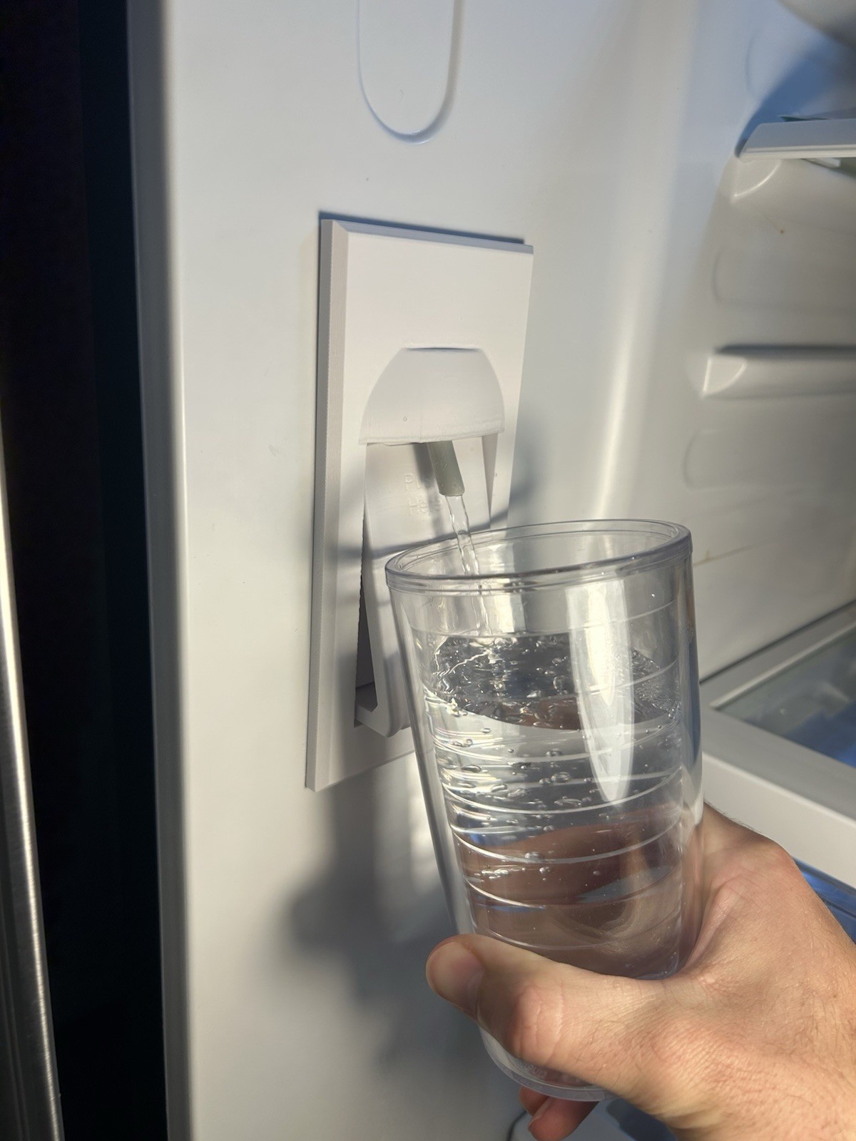 GE Fridge Water Dispenser Lever Upgrade gallery