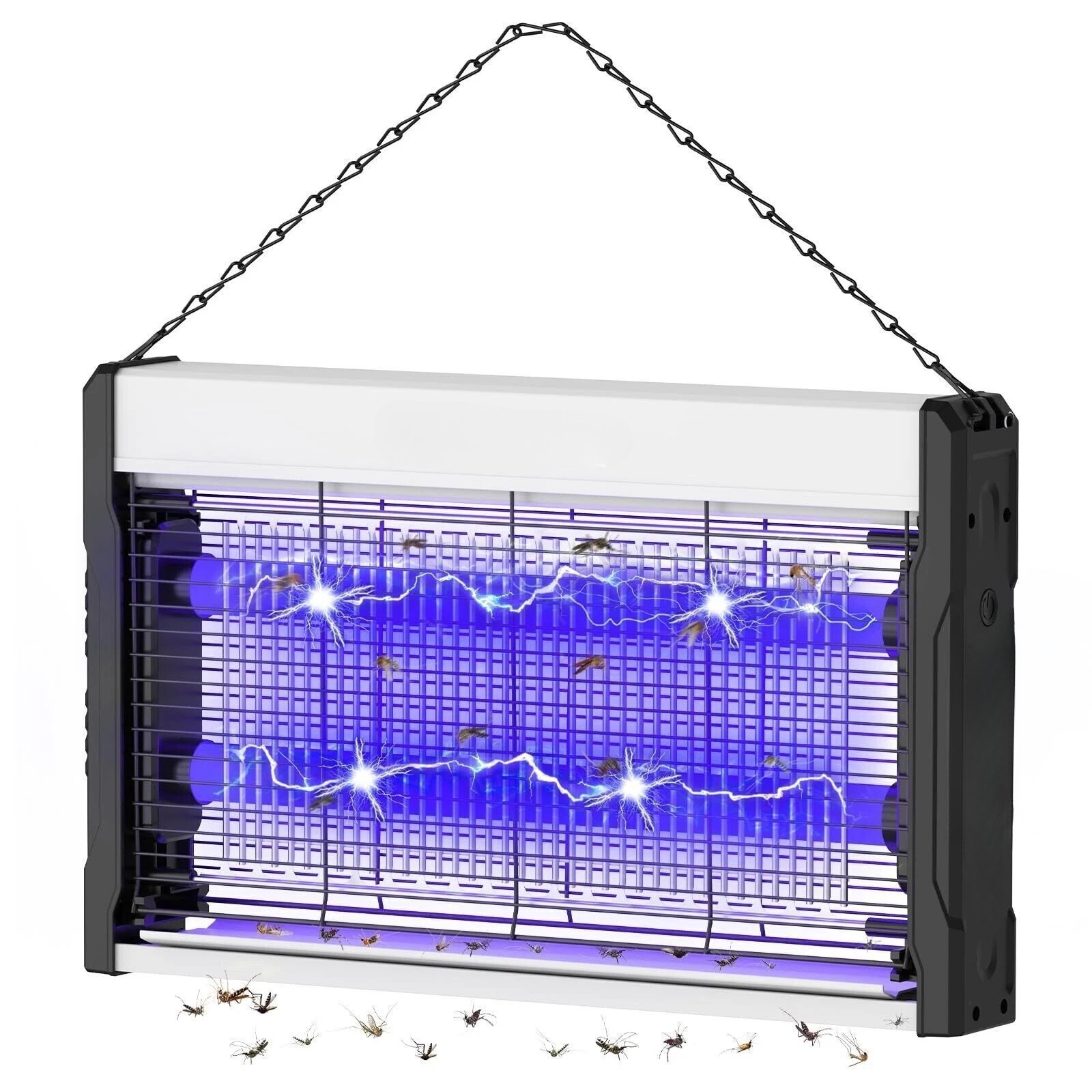 Electric Bug Zapper 3200V Mosquito Zapper Killer LED Waterproof,w/Hanging Chain gallery