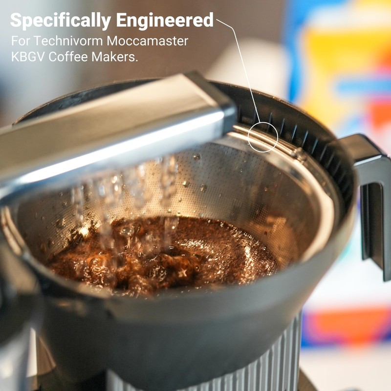 Reusable #4 Coffee Filter For Technivorm Moccamaster Kbgv And Kbt Coffeemakers gallery