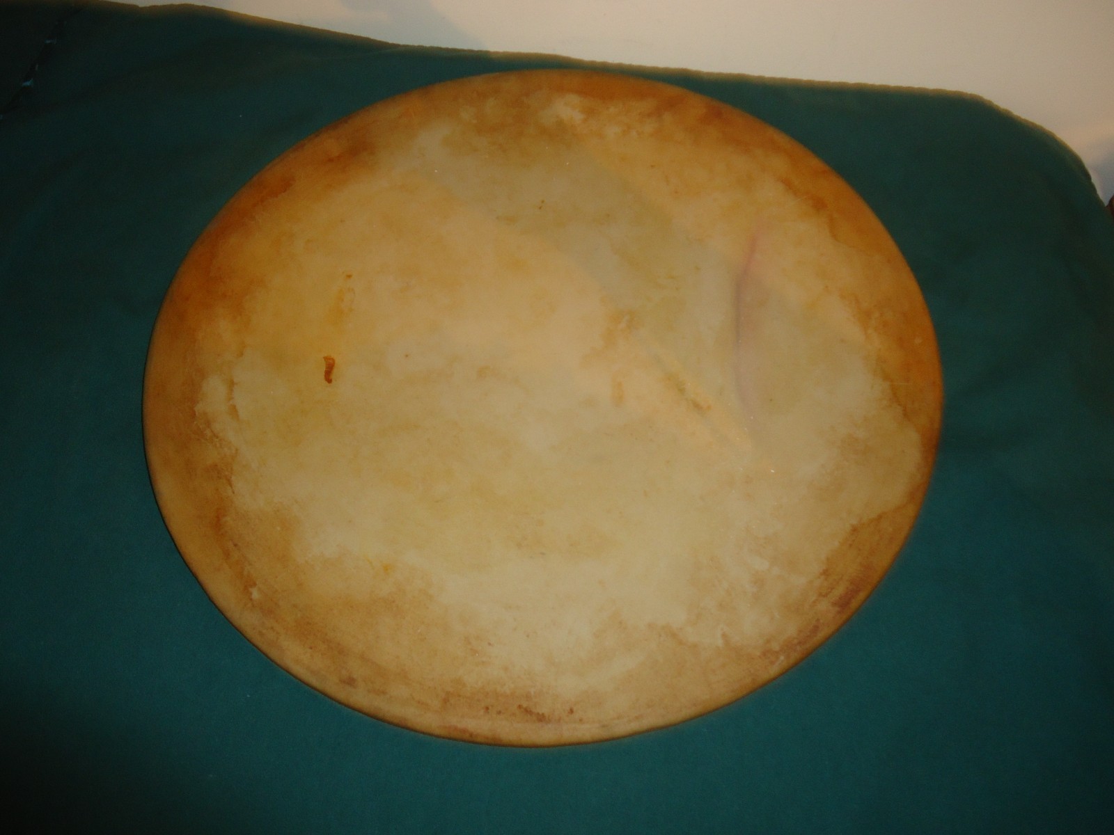 Pampered Chef Large 15" Round Pizza Baking Stone Family Heritage Seasoned gallery
