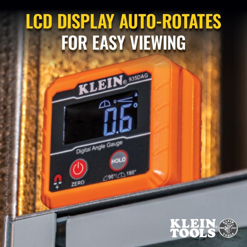 Digital Electronic Level & Angle Gauge - Measures 0-90° & 0-180°, Sets Angles gallery