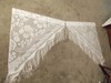 Lace Window Swag Ivory Lori design 40L x 60W gallery