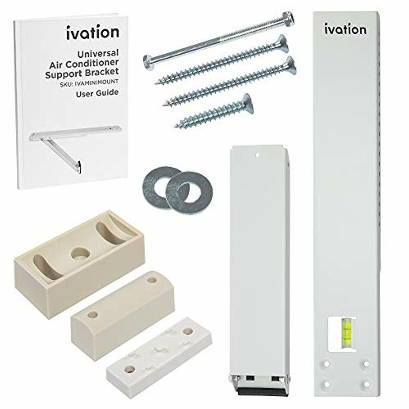 Ivation Universal Window Air Conditioner AC Support Bracket Up to 170 lbs 19 in gallery