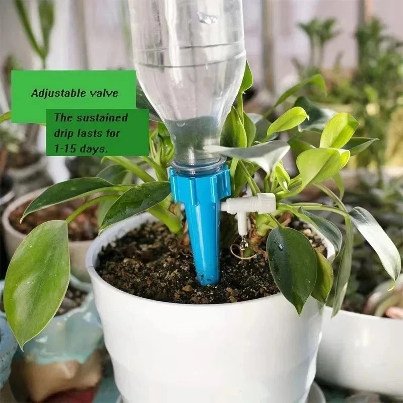 12Pcs Self Watering Spikes Automatic Irrigation Watering Drip System for Plants gallery