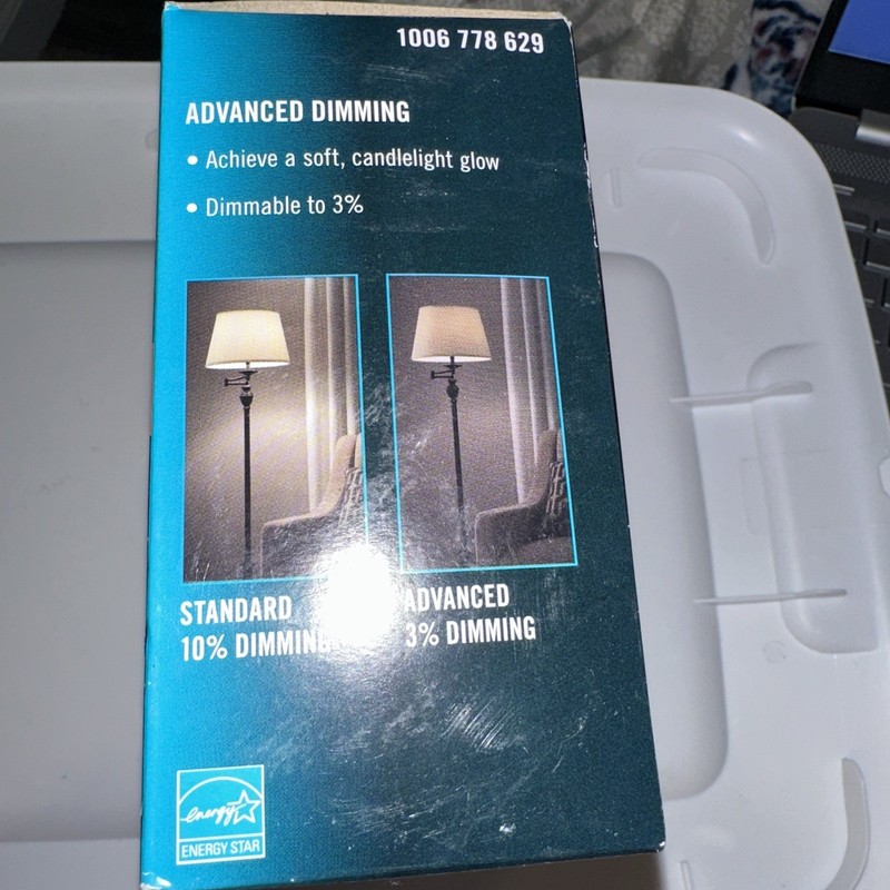 100-Watt Equivalent A19 Dimmable CEC Frosted Glass Filament LED Light Bulbs Soft gallery