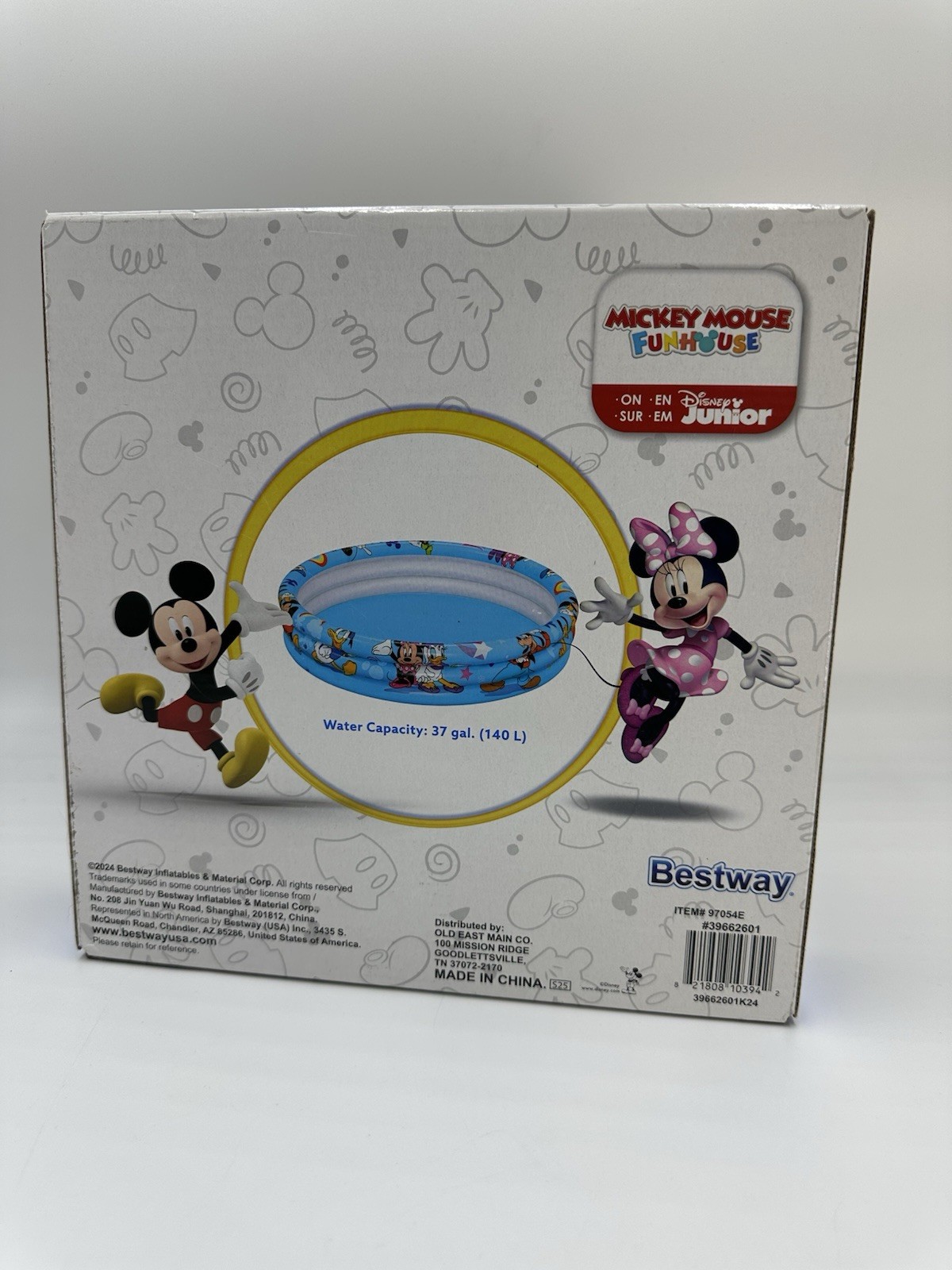 Disney Junior Mickey Mouse Funhouse Inflatable Play Pool Ages 2+ gallery