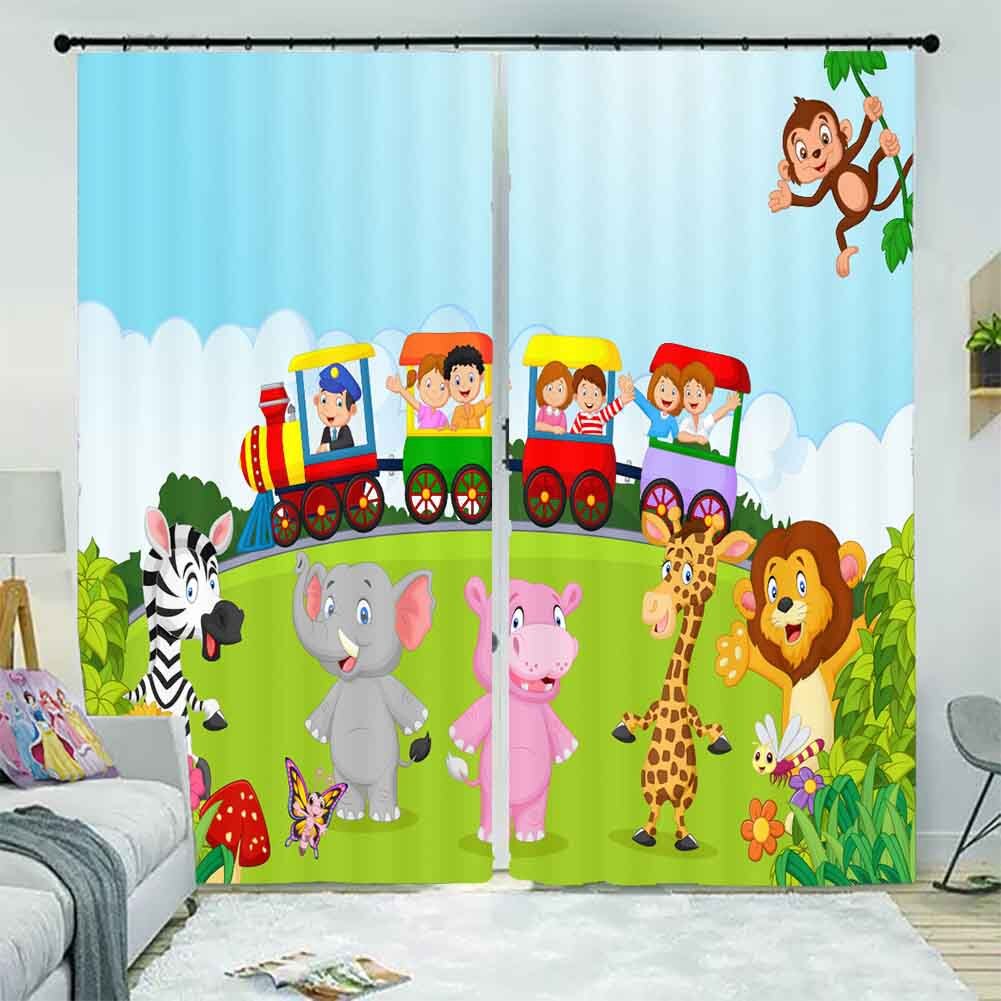 Disaster Inspection 3D Curtain Blockout Photo Printing Curtains Drape Fabric gallery