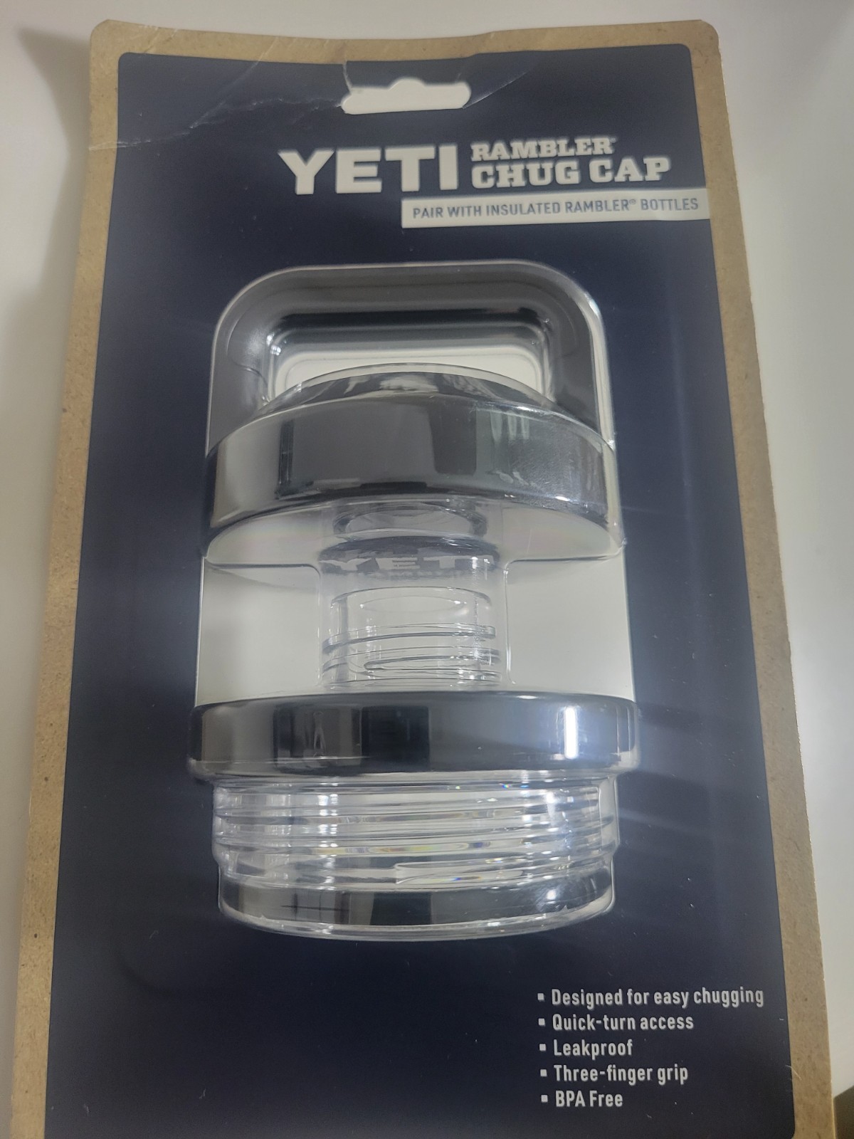 Yeti Rambler Chug Cap Screw-On Lid Replacement For Rambler Bottles SEALED gallery
