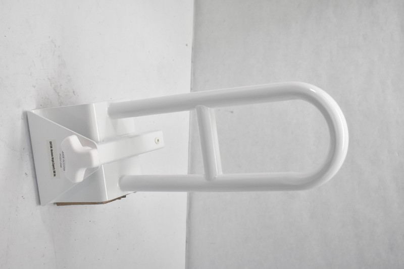 Fox Valley Traders Easy Grip Adjustable Tub Bar Installation Assembly White gallery