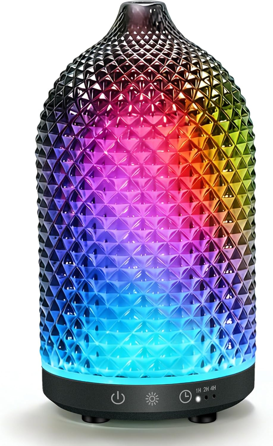 Essential Oil Diffuser 150Ml,Glass Aromatherapy Diffuser with Ultrasonic Cool gallery