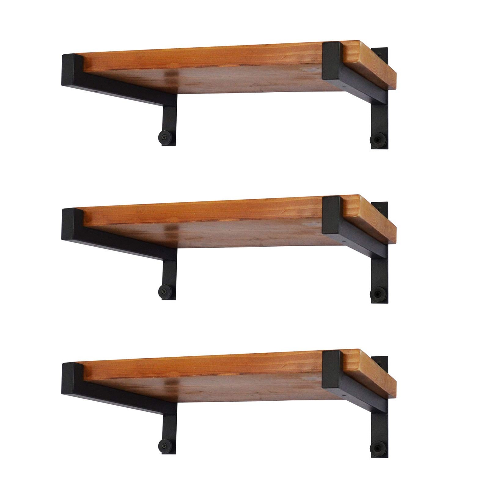 Shelf Brackets 6 Inch Heavy Duty Industrial Metal 88 lb Load Capacity - Wall gallery