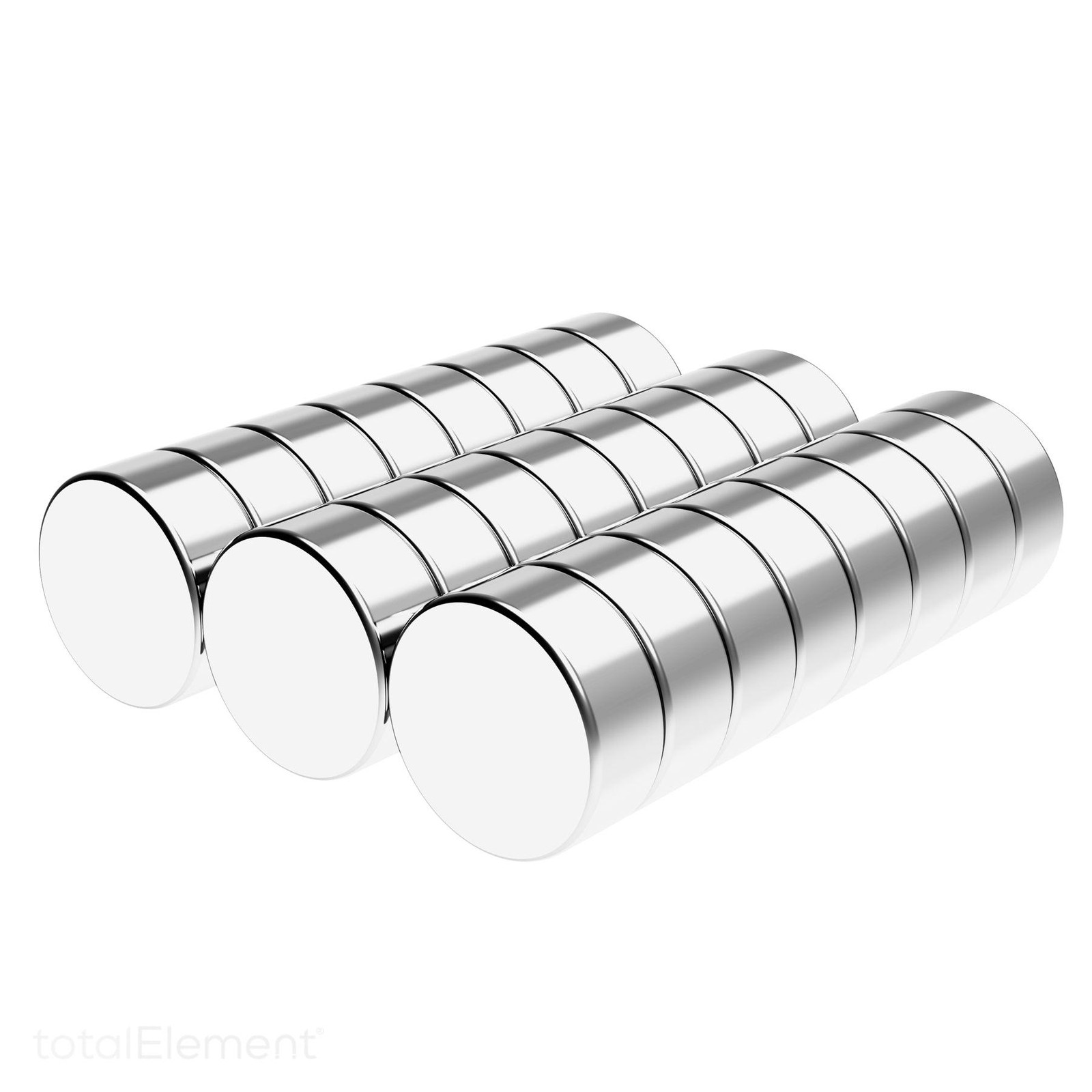 1/2 x 2/10 Inch Strong Neodymium Rare Earth Disc Magnets N42 (24 Pack) gallery