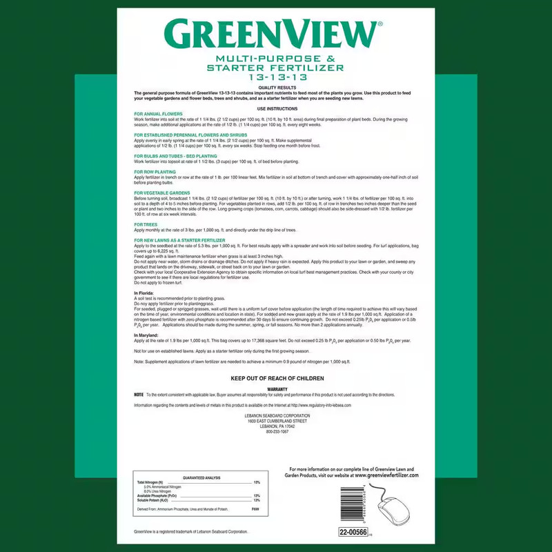 33 Lb. Multi-Purpose Fertilizer gallery