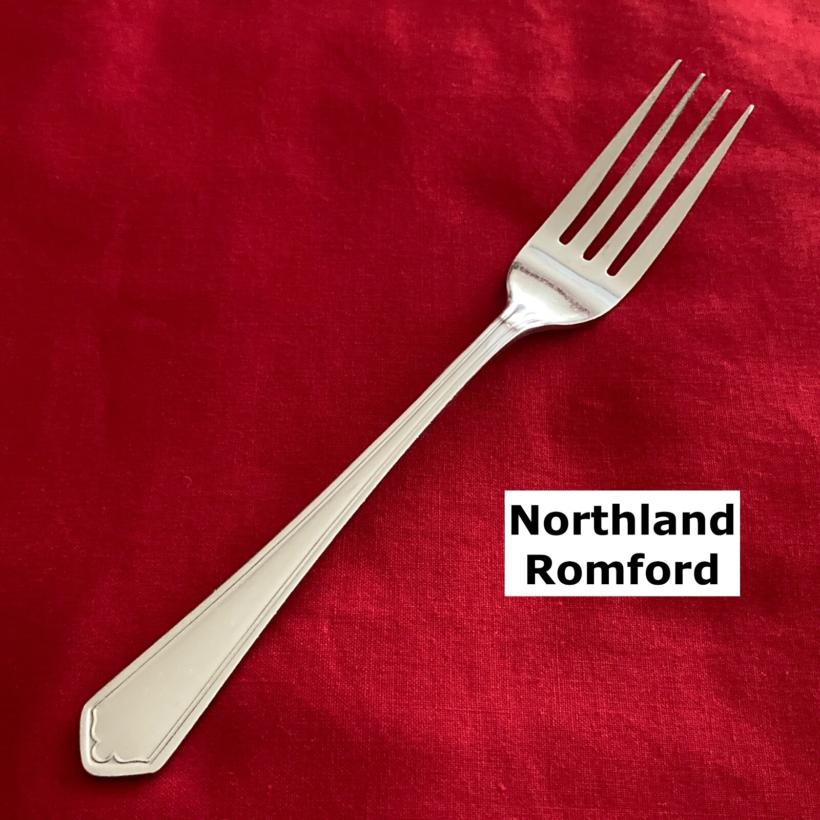 Northland ROMFORD Dinner Fork 7 1/4" Stainless Steel Flatware gallery