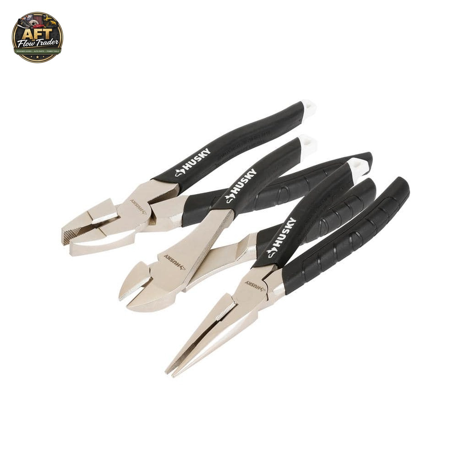 Husky 3-Piece Pliers Set - High Leverage Design gallery